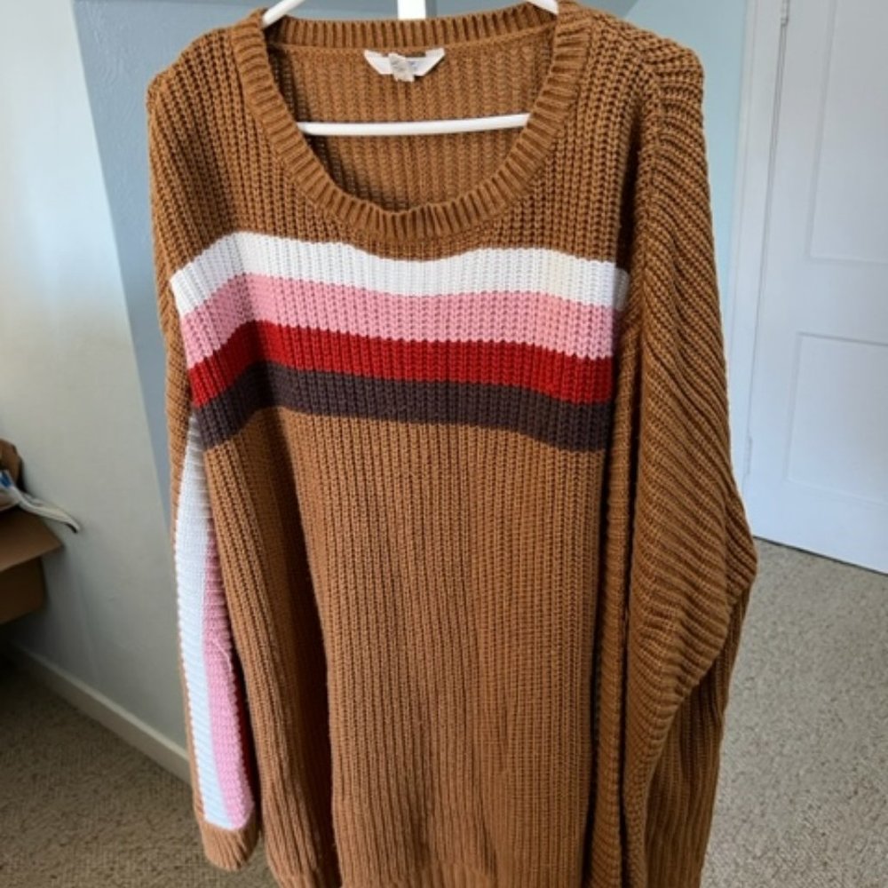 Terra Sky sweater size 28W-30W